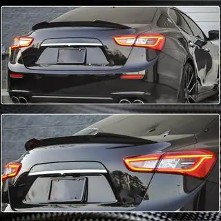 Spoileris V3 (karbons) Maserati Ghibli 2013–2023 foto 3