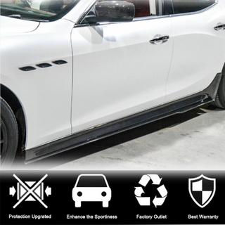 V3 sānu sliekšņi (Base/S/S Q4/Diesel/250 Diesel, karbons) Maserati Ghibli 2013–2023 foto 2