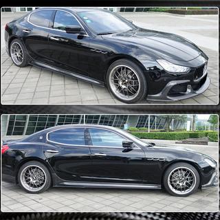 V3 sānu sliekšņi (Base/S/S Q4/Diesel/250 Diesel, karbons) Maserati Ghibli 2013–2023 foto 4