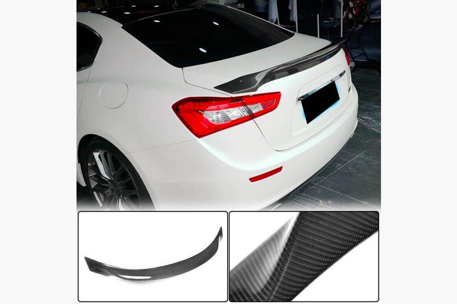 Maserati Ghibli 2013–2023 Spoileris V4 (Karbons) Image