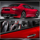 Maserati GranTurismo 2007–2019 Durvju rokturu uzlikas (karbons) foto 5