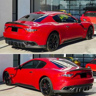 Spoileris (Coupe, 2011-2013, Oglekļa šķiedra) Maserati GranTurismo 2007–2019 foto 3