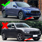 Maserati Levante 2016– Priekšējā bufera lūpa Lip V1 (Base/S, oglekļa šķiedra) foto 7