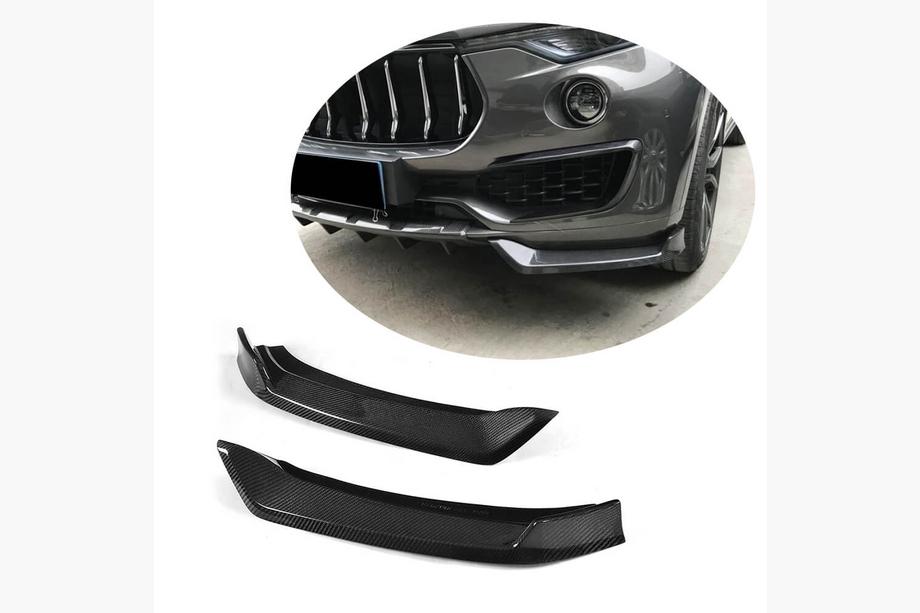 Maserati Levante 2016– Priekšējā bufera Flap uzlikas (Base/S, karbons) Image