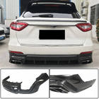 Maserati Levante 2016– Aizmugurējā bampera difuzors V1 (Base/S, karbons) foto 1
