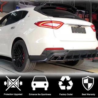 Aizmugurējā bampera difuzors V1 (Base/S, karbons) Maserati Levante 2016– foto 2