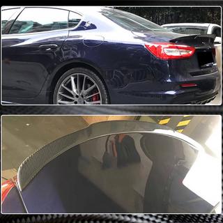 Spoileris V2 (oglekļa šķiedra) Maserati Quattroporte 2013–2023 foto 4
