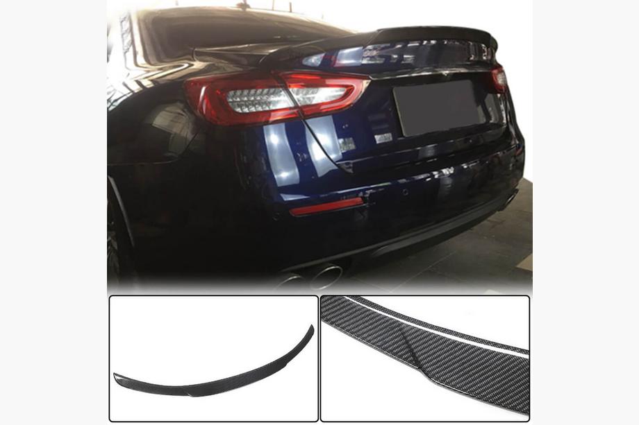 Maserati Quattroporte 2013–2023 Spoileris V2 (oglekļa šķiedra) Image