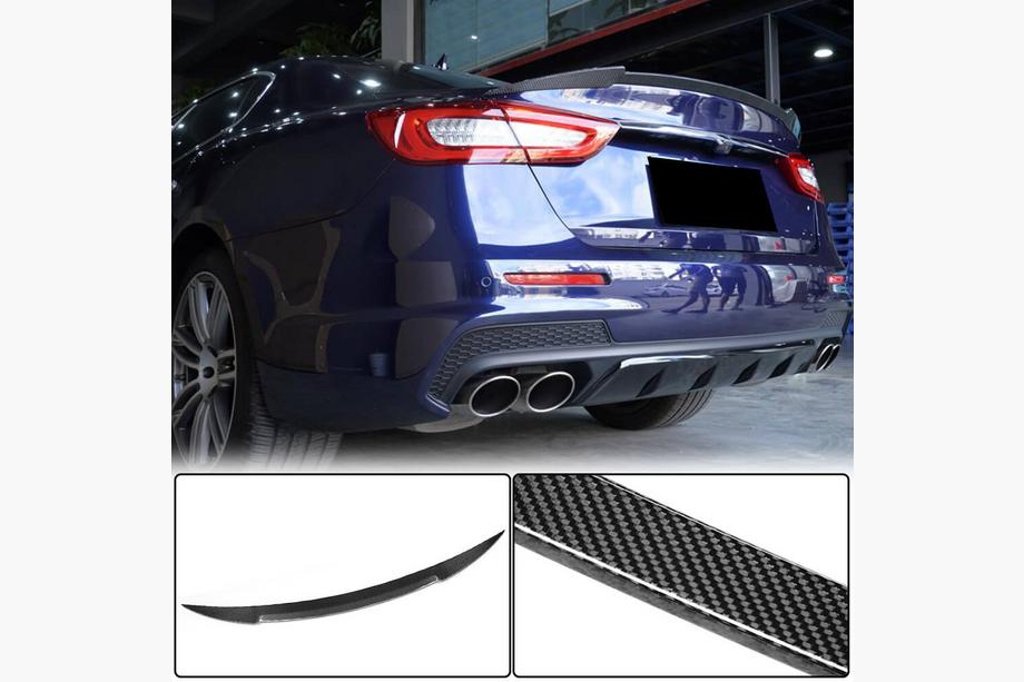 Maserati Quattroporte 2013–2023 Spoileris V3 (karbons) Image