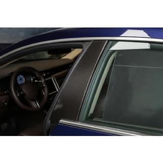 Durvju statņu uzlikas (2013-2017, oglekļa šķiedra) Maserati Quattroporte 2013–2023 foto 1