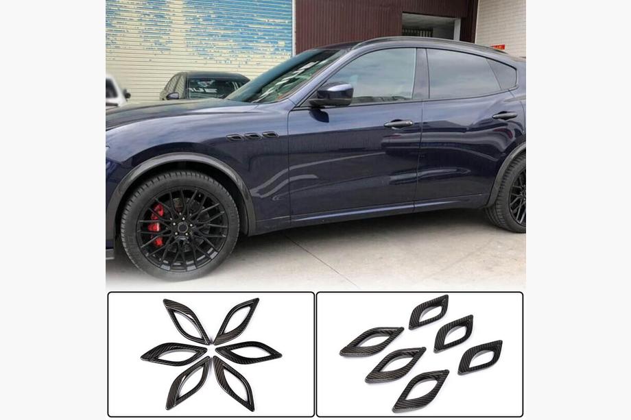 Maserati Quattroporte 2013–2023 Priekšējo spārnu uzlikas (2013-2017, oglekļa šķiedra) Foto 1