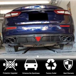 Aizmugurējā bufera difuzors V1 (S/S Q4 2017-2020, oglekļa šķiedra) Maserati Quattroporte 2013–2023 foto 2