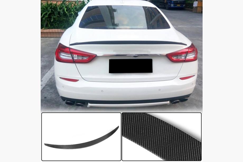 Maserati Quattroporte 2013–2023 Spoileris V4 (Karbons) Image