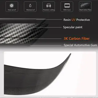Spoileris V1 (ogleklis) Toyota Camry 2017–2023 foto 4