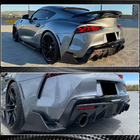 Toyota Supra 2019– Aizmugurējā bampera uzlika (oglekļa šķiedra) foto 4