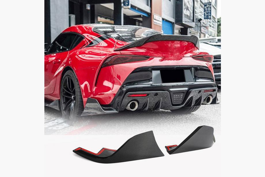 Toyota Supra 2019– Aizmugurējā bampera uzlika (oglekļa šķiedra) Image