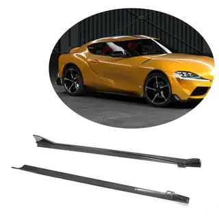 Sānu sliekšņi (oglekļa šķiedra) Toyota Supra 2019– foto 2
