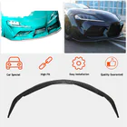 Toyota Supra 2019– Priekšējā bampera lūpa Lip V1 (oglekļa šķiedra) foto 3