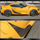 Toyota Supra 2019– Durvju uzlikas (oglekļa šķiedra) foto 5