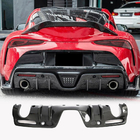 Toyota Supra 2019– Aizmugurējā bampera difuzors V1 (Oglekļa šķiedra) foto 2