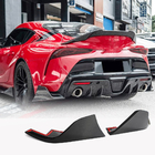 Toyota Supra 2019– Aizmugurējā bampera difuzors V1 (Oglekļa šķiedra) foto 8