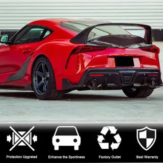 Spoileris V1 (ogleklis) Toyota Supra 2019– foto 3