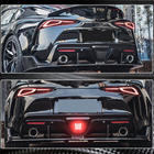 Toyota Supra 2019– Aizmugurējā bampera difuzors V2 (oglekļa šķiedra) foto 5