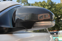 Toyota Mark X 2009– Spoguļu vāciņi (oglekļa šķiedra) foto 3