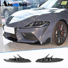 Toyota Supra 2019– Priekšējā bampera uzlikas (oglekļa šķiedra) foto 1