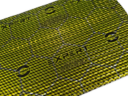 Vibrāciju slāpējoša loksne ULTIMATE EXPERT COLD GOLD 2,1 mm (50x35 cm) foto 3