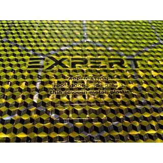 Vibrāciju slāpējoša loksne ULTIMATE EXPERT COLD GOLD 2,1 mm (50x35 cm) foto 2