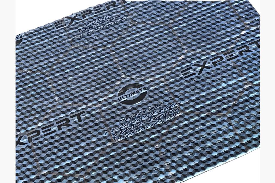 Vibrācijas slāpējoša loksne ULTIMATE EXPERT BLUE SILVER 3 mm (50x35 cm) Foto 6