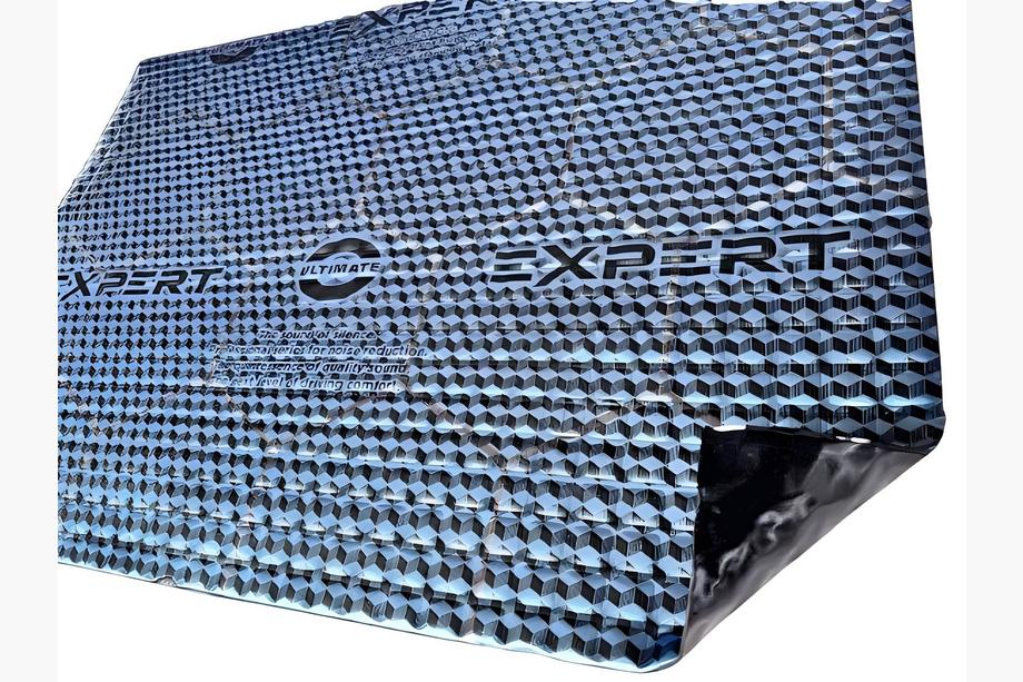 Vibrācijas slāpējoša loksne ULTIMATE EXPERT BLUE SILVER 3 mm (50x35 cm) Foto 1