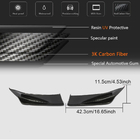 Subaru BRZ 2012–2021 Aizmugurējā bampera difuzora uzlika V1 (Karbon) foto 5