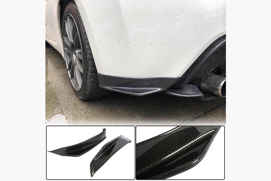 Subaru BRZ 2012–2021 Aizmugurējā bampera difuzora uzlika V1 (Karbon) Image