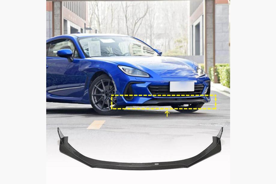 Subaru BRZ 2021– Priekšējā bampera lūpa Lip V1 (2021-2023, oglekļa šķiedra) Image
