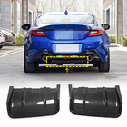 Subaru BRZ 2021– Aizmugurējā bampera difuzors V1 (2021-2023, Karbons) foto 1