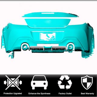 Aizmugurējā bampera difuzors V1 (2021-2023, Karbons) Subaru BRZ 2021– foto 2