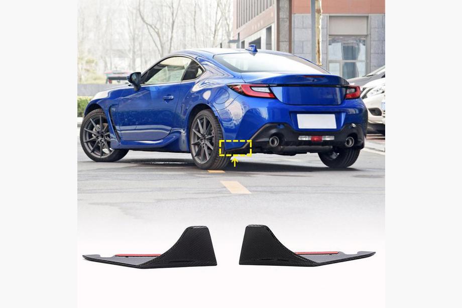 Subaru BRZ 2021– Aizmugurējā bampera difuzora uzlika V1 (Karbon) Image