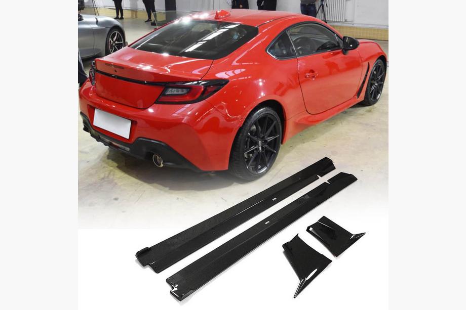 Subaru BRZ 2021– Sānu sliekšņi V2 (Karbon) Image
