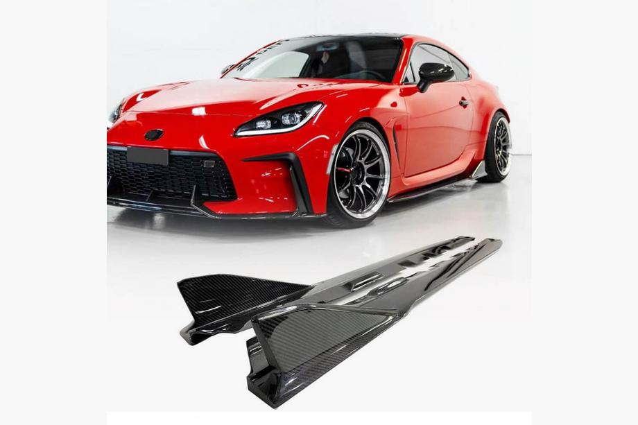 Subaru BRZ 2021– Sānu sliekšņi V3 (Karbons) Image