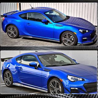Sānu sliekšņi V1 (Oglekļa šķiedra) Subaru BRZ 2012–2021 foto 3