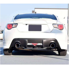 Subaru BRZ 2012–2021 Aizmugurējā bampera difuzors V1 (Oglekļa šķiedra) foto 2