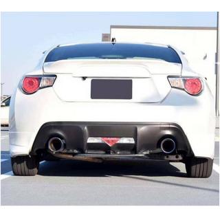 Aizmugurējā bampera difuzors V1 (Oglekļa šķiedra) Subaru BRZ 2012–2021 foto 2