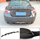 Subaru BRZ 2012–2021 Aizmugurējā bampera difuzors V2 (oglekļa šķiedra) foto 1