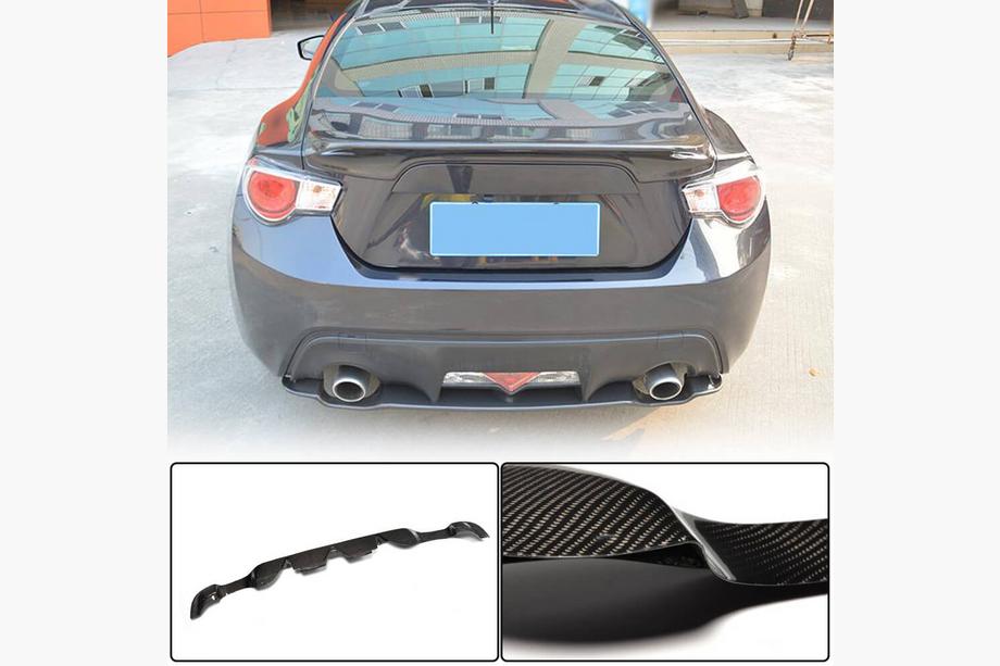 Subaru BRZ 2012–2021 Aizmugurējā bampera difuzors V2 (oglekļa šķiedra) Image