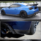 Subaru BRZ 2012–2021 Aizmugurējā bampera uzlikas V2 (Oglekļa šķiedra) foto 4