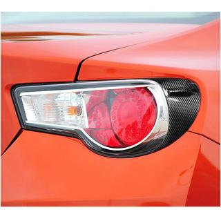 Oglekļa šķiedras aizmugurējo lukturu uzlikas Subaru BRZ 2012–2021 foto 2