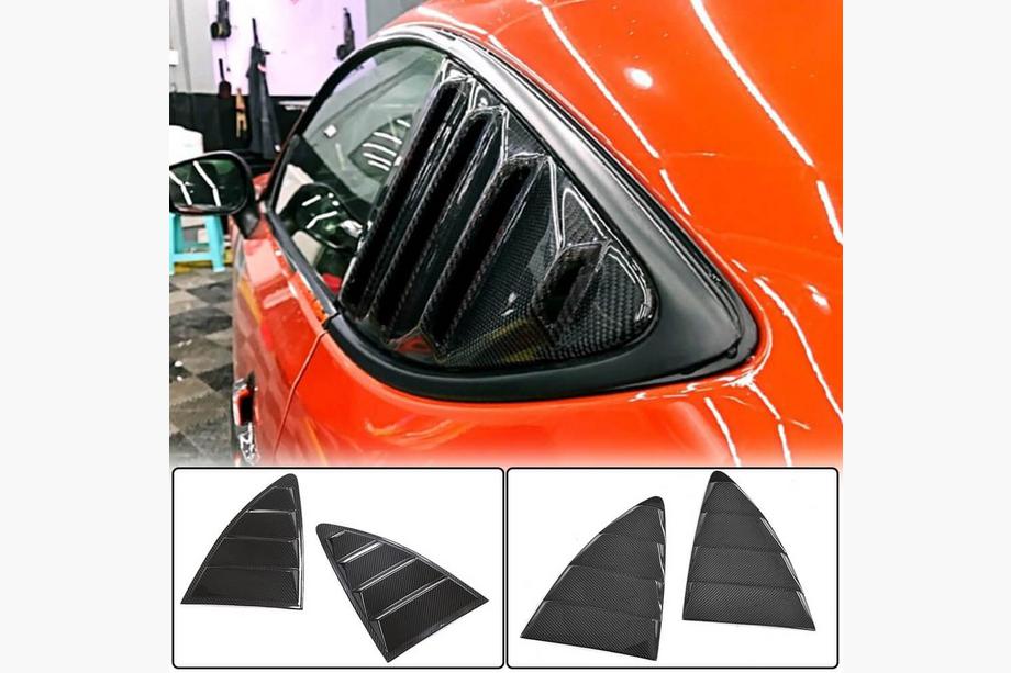 Subaru BRZ 2012–2021 Aizmugurējo logu uzlikas (Karbons) Image