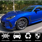 Subaru BRZ 2021– Priekšējā bampera lūpa (plastmasa) foto 2